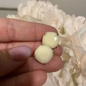 Kate Spade Gumdrop Earrings in Cream